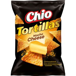 Chio Tortillas Chips Nacho Cheese vegetarisch Chipstuete 125g