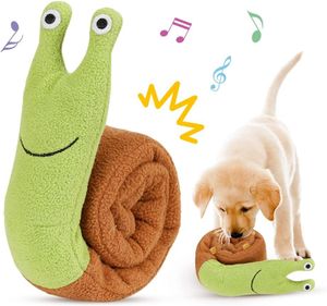 Hundespielzeug Schnupftabak Spielzeug für Hunde Intelligenzspielzeug Schnecke Interaktives Hundespielzeug Stressabbau Spiel