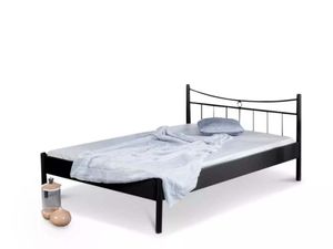 Metallbett Lucy – 120 x 200 cm / schwarz