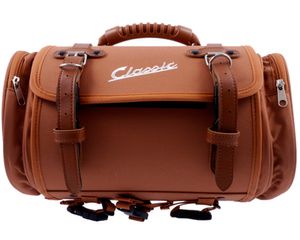 Tasche/Koffer SIP klein, für Gepäckträger, 330x190x180mm, ca. 10 L, Nylon,braun