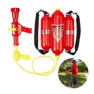 relaxdays Feuerwehr Wasserspritze Kinder