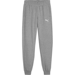 Puma Teamgoal Casuals Pants Jr - średni szary wrzos-biała puma, Größe:164