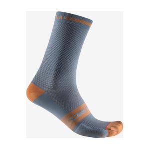 CASTELLI Klassische Fahrradsocken - SUPERLEGGERA T 18 - Grau 36-39