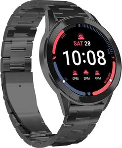 SBS Metallarmband Galaxy Watch 4 Schwarz Edelstahl