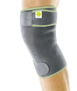 Ecowellness Kniebandage flexibel Klettverschluss Kompression Halt Unisex