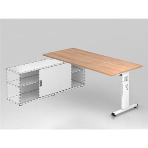 Anbauschreibtisch OSE19, 180 x 80 cm