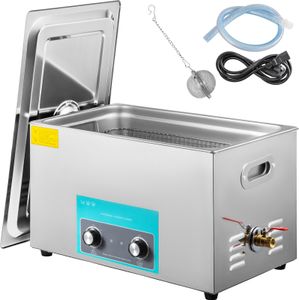 VEVOR 22L Ultraschallreiniger, 304 Edelstahl, professionelle Drehknopfsteuerung, Ultraschallreiniger mit Heizungstimer für Schmuck, Uhren, Brillen, Leiterplatten, Kleinteile, zahnärztliche Instrumente VEVOR 22L Ultraschallreiniger, 304 Edelstahl, professionelle Drehknopfsteuerung, Ultraschallreiniger mit Heizungstimer für Schmuck, Uhren, Brillen, Leiterplatten, Kleinteile, zahnärztliche Instrumente
