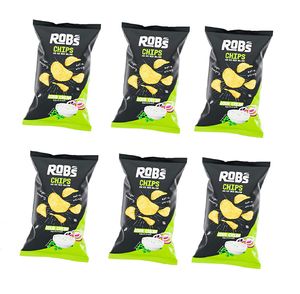 ROB'S CHIPS Originals Kartoffelchips WIE SIE SEIN SOLLTEN 6x 120g