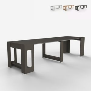 Ausziehbarer Esstisch Tisch 90x51-237cm Konsolentisch Eingangsbereich Garda