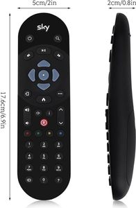 Universelle Ersatz-IR-Fernbedienung fš¹r die Sky Q TV-Box, IR-Steuerung mit 10?m Reichweite (IR-Fernbedienung fš¹r die Sky Q TV-Box)