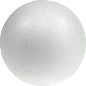 Styropor Kugel Ø15cm 5St – Bastelkugeln für DIY, Dekoration, Modellbau, Weiß