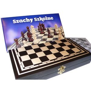 Holz Schach klassische Strategie-Spiel + CASE