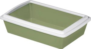 KERBL Stelivo pre mačky s okrajom, 50x35x12cm