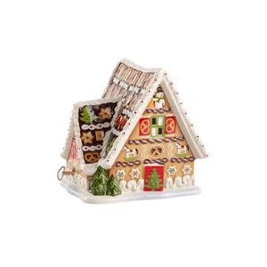 Villeroy & Boch Christmas Toys Lebkuchenhaus Spieluhr mit Musikwerk Let it snow 16 cm
