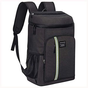 Wasserdicht kühltasche Rucksack Picknickrucksack für Camping und Wandern (Schwarz)