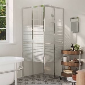 vidaXL Sprchový kout ESG 80x80x180 cm