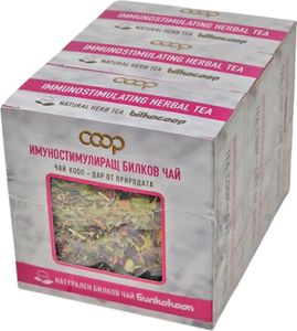 Kräutertee, immun-stimulierend, 100% natürlich, stärkt das Immunsystem, 3er Pack x 50g, (enthält: Echinacea, Rose, Mursal, Hagebutte, Minze, Hibiskus)