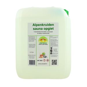 Arowell - Alpenkräuter Saunaaufguss Saunaduftaufguss Konzentrat - 2,5 ltr