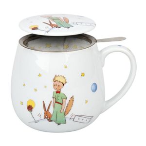 Könitz Le Petit Prince Secret FR hrnek, šálek, čajový šálek, se sítkem a víčkem, porcelán, 420 ml, 11 5 143 2362