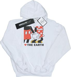 Disney - "Heart The Earth" Kapuzenpullover für Mädchen BI10342 (152-158) (Weiß)
