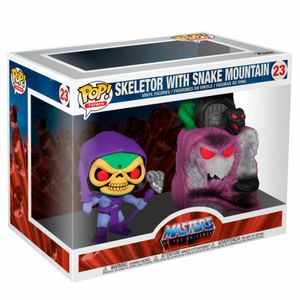 Masters of the Universe - Skeletor With Snake Mountain 23 - Funko Town Pop! - Vinyl Figur