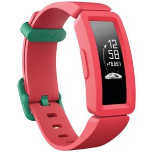 Fitbit Ace 2 OLED Aktivitäts-Trackerarmband Grün, Rot