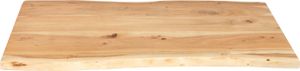 SAM® Tischplatte Baumkante Akazie Natur 80 x 40 cm CURTIS SAM® Tischplatte Baumkante Akazie Natur 80 x 40 cm CURTIS