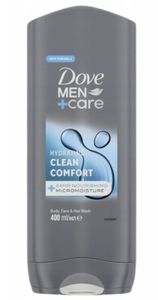 Dove Men, Żel pod prysznic Clean Comfort, 400 ml