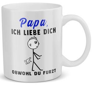 22Feels Papa Geschenk Vatertag Vater Tasse Geburtstag Kaffeetasse Männer Weihnachten Herrentag Geschenkidee