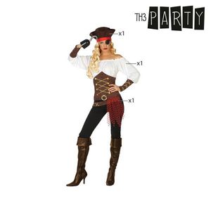 Faschingsverkleidung Kostüme Erwachsene Th3 Party Piratin Größe XXL