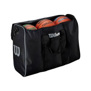 Wilson 6 Ball Travel Bag Black / Silver One Size