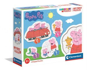 Puzzle 4w1 Moje pierwsze puzzle Świnka Peppa