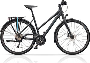 28 Zoll  Damen Trekking Fahrrad QUEST LADY Trekkingbike Shimano Deore 30 x Gang RD-T6000 SGS(50cm (Körpergröße 165-175cm))