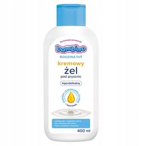 Bambino Rodzina Kremowy żel pod prysznic hiperdelikatny, 400 ml