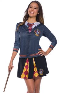 Gryffindor-Rock für Damen Harry Potter schwarz-gelb-rot