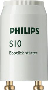 Philips Starter für Leuchtstofflampe für Lampen 4 - 65 W S 10  Inhalt 1 Stck