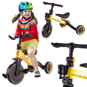 KIK - Balanční kolo, jízdní kolo, žluté pedály