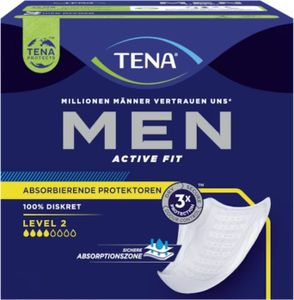 Tena Men Active Fit Level 2 Inkontinenz Einlagen 6X20 St Tena Men Active Fit Level 2 Inkontinenz Einlagen 6X20 St