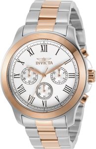 Invicta Specialty 21660 Herren uhr - Wasserdicht - Analog - Quarzuhrwerk - Edelstahl mit silbernen zifferblat - 44mm Invicta Specialty 21660 Herren uhr - Wasserdicht - Analog - Quarzuhrwerk - Edelstahl mit silbernen zifferblat - 44mm