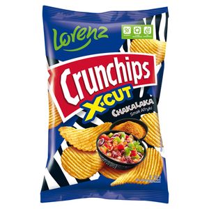 Crunchips X-Cut Chakalaka chipsy ziemniaczane 140 G