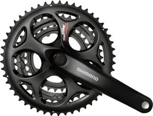Shimano TOURNEY Kurbelsatz FC-A073 3-fach 50-39-30Z 170 mm 5-Arm Stahl schwarz