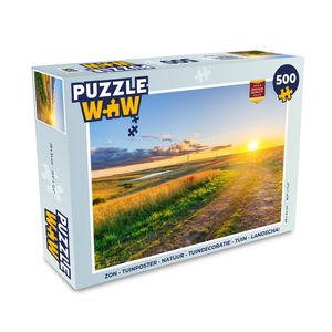 MuchoWow MuchoWow® Puzzle 500 ks Slunce - Příroda - Krajina