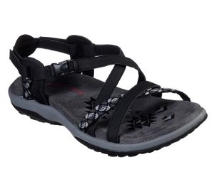 Skechers Modern Comfort Sandals REGGAE SLIM VACAY Sandalen Women Schwarz, Schuhgröße:39 EU