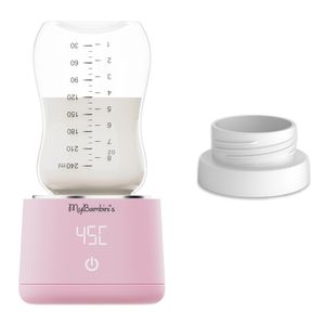 MyBambini's Flaschenwärmer Pro™ - Tragbarer Babyflaschenwärmer für unterwegs - Kompatibel mit Tommee Tippee