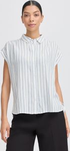 b.young BYFRIGG Damen Bluse Tunika Hemdbluse loose fit