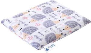 Medi Partners Kirschkernkissen Körnerkissen groß Wärmekissen 500g Rechteck 20x25cm Öko Natur 100% Baumwolle Wärme + Kältetherapie Massagetherapie (Igel)