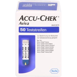 ROCHE Accu Chek Aviva Teststreifen 50 Stück 50 Stück1 Pack