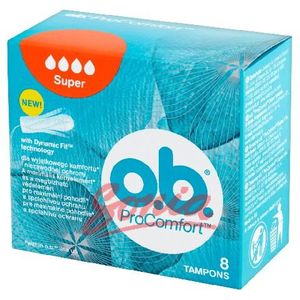 O.B.Procomfort Super Tampons Bequeme 1OP.-8SZT