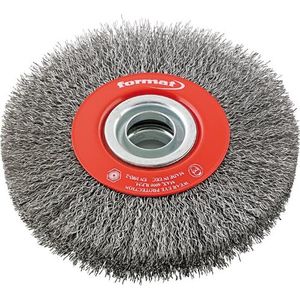 FORMAT Rundbürste Stahldraht 200x30mm, Bürstendurchmesser:150 mm, Drahtstärke:0,3 mm, Bürsten-Ø:150 mm