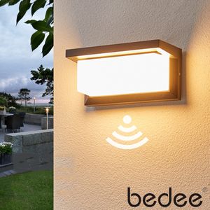 50W LED Außenleuchte mit Bewegungsmelder Fluter Wandlampe Strahler Sensor IP65 